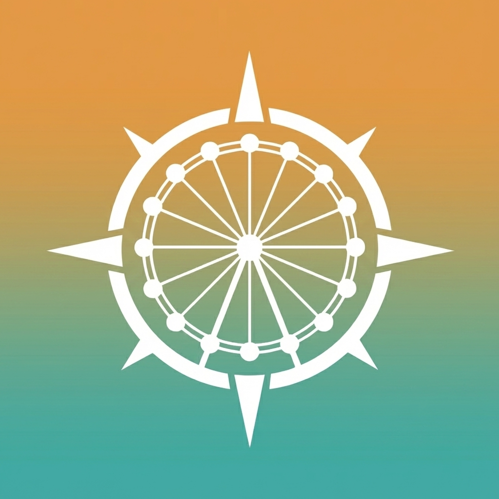Theme Park Compass icon